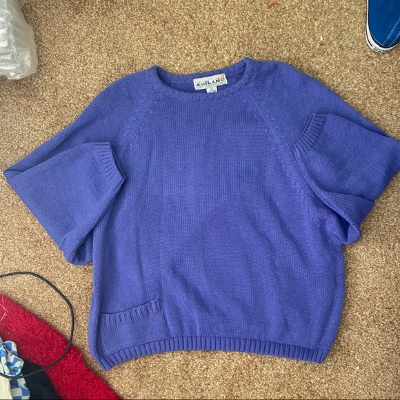 VTG A’Milano 80’s Pullover Knit Sweater - Picture 5 of 5